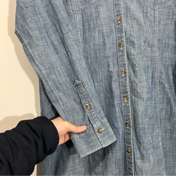 Brooks Brothers Blue Denim Dress - Picture 6 of 12